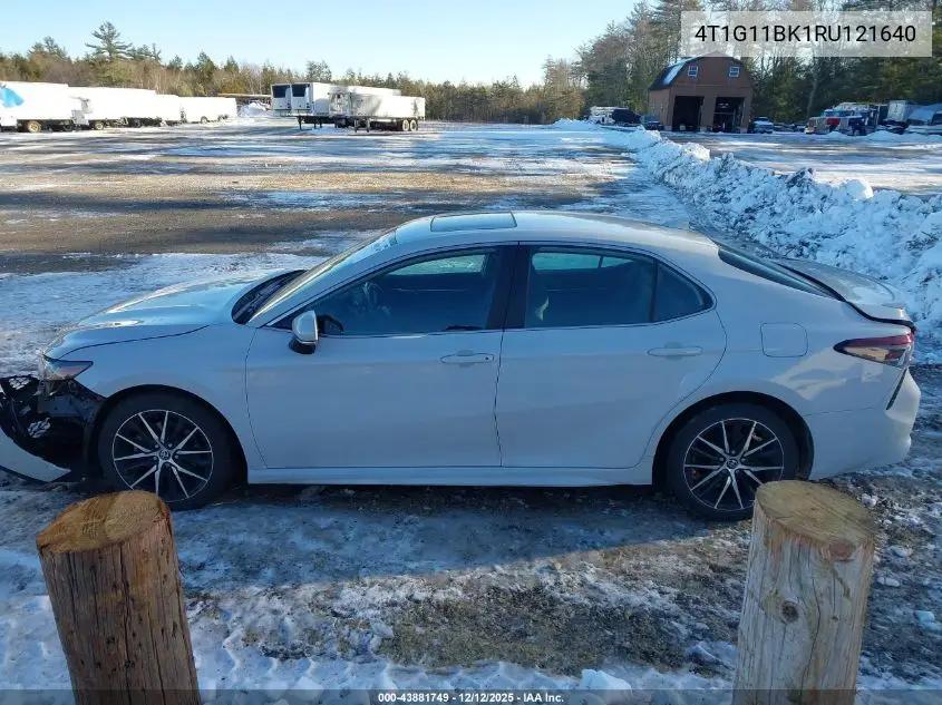 4T1G11BK1RU121640 2024 Toyota Camry Se