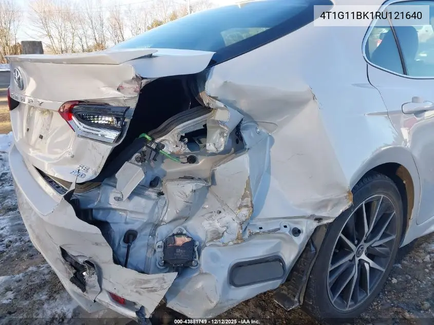 4T1G11BK1RU121640 2024 Toyota Camry Se