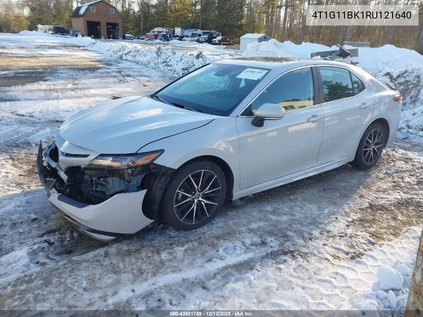 4T1G11BK1RU121640 2024 Toyota Camry Se
