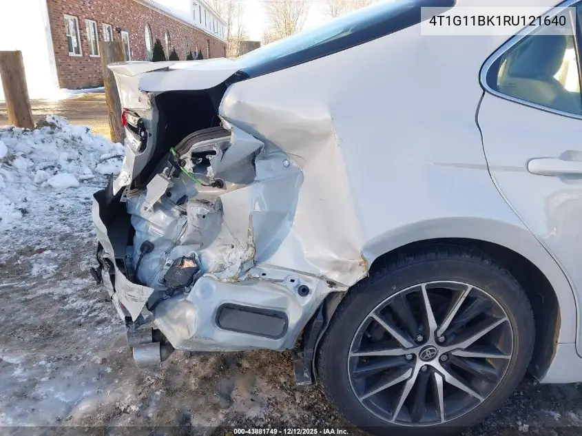 4T1G11BK1RU121640 2024 Toyota Camry Se