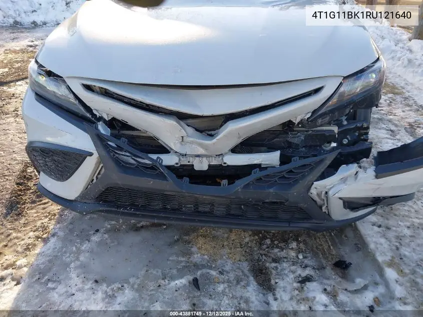 4T1G11BK1RU121640 2024 Toyota Camry Se