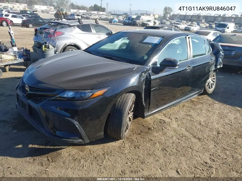 4T1G11AK9RU846047 2024 Toyota Camry Se