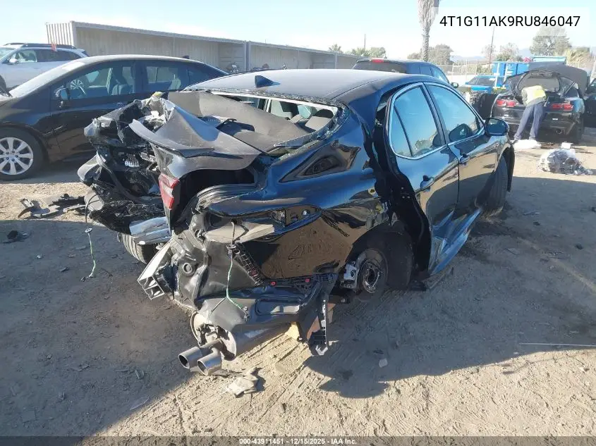 4T1G11AK9RU846047 2024 Toyota Camry Se