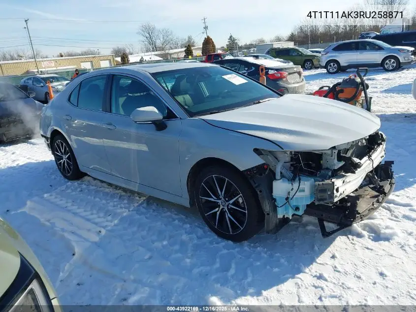 4T1T11AK3RU258871 2024 Toyota Camry Se
