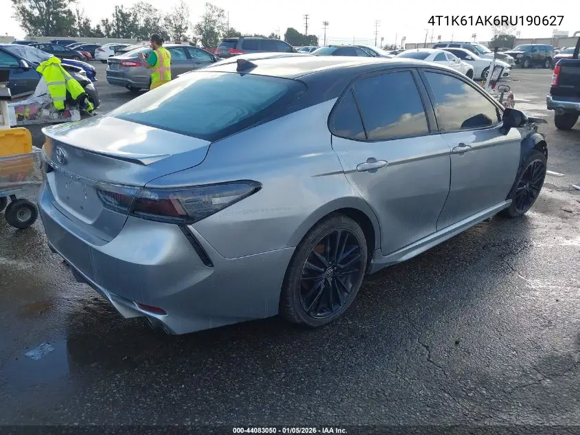 4T1K61AK6RU190627 2024 Toyota Camry Xse