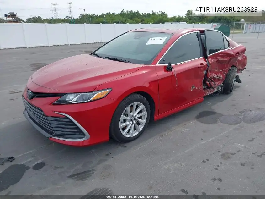 4T1R11AK8RU263929 2024 Toyota Camry Le