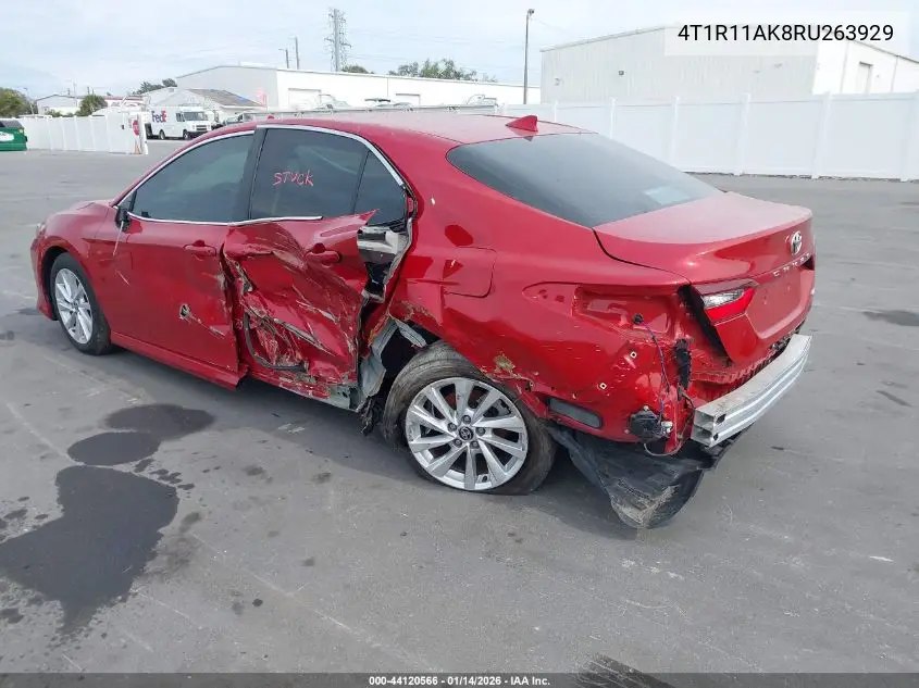 4T1R11AK8RU263929 2024 Toyota Camry Le