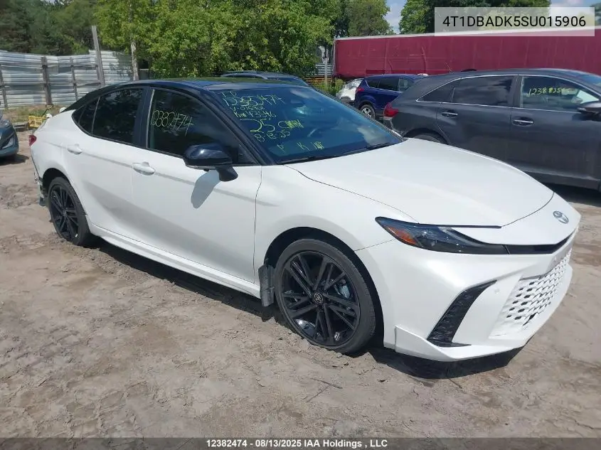 4T1DBADK5SU015906 2025 Toyota Camry Xse