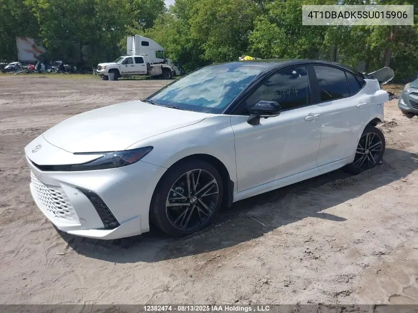 4T1DBADK5SU015906 2025 Toyota Camry Xse