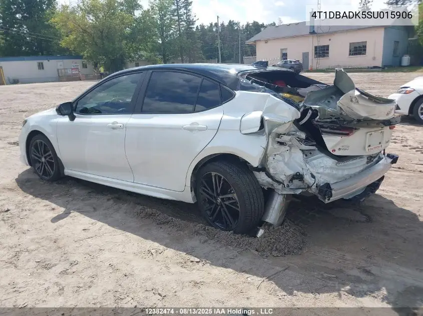 4T1DBADK5SU015906 2025 Toyota Camry Xse