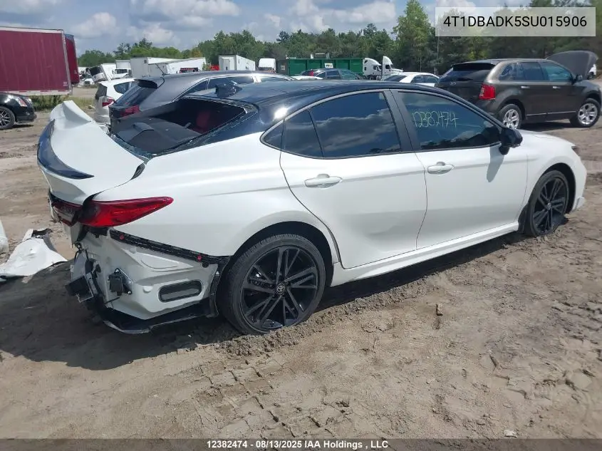 4T1DBADK5SU015906 2025 Toyota Camry Xse