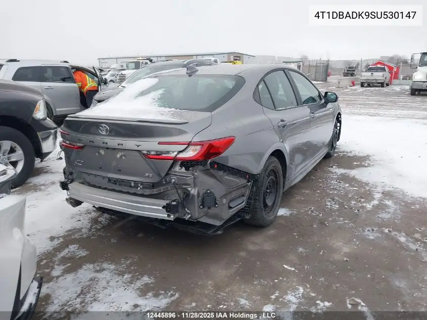 4T1DBADK9SU530147 2025 Toyota Camry Se Upgrade