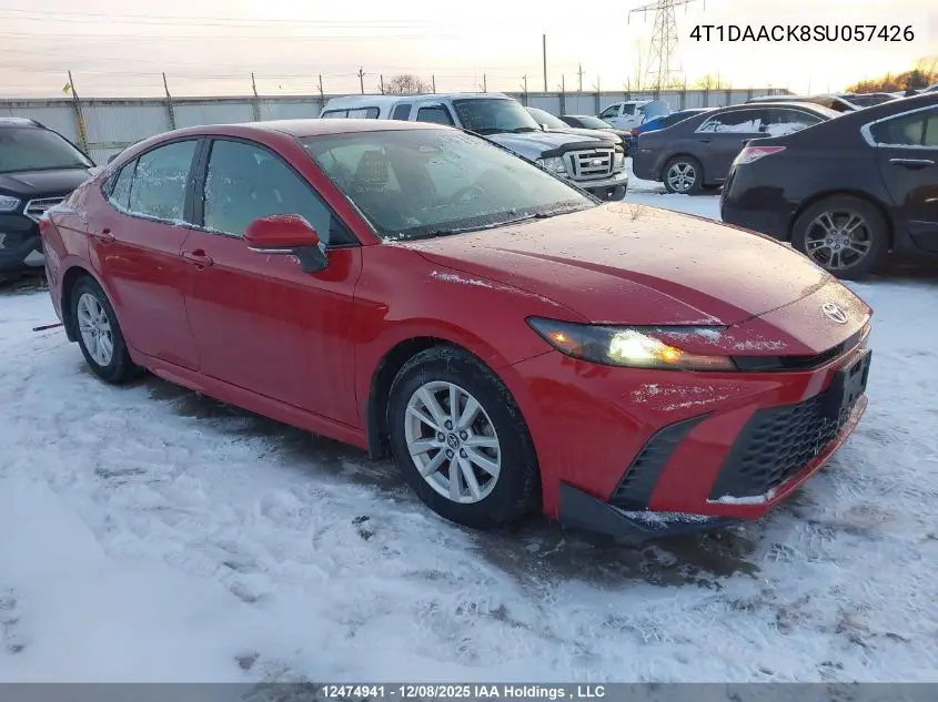 4T1DAACK8SU057426 2025 Toyota Camry Xse/Xle/Le/Se