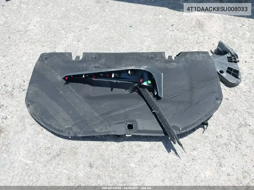 4T1DAACK8SU008033 2025 Toyota Camry Se