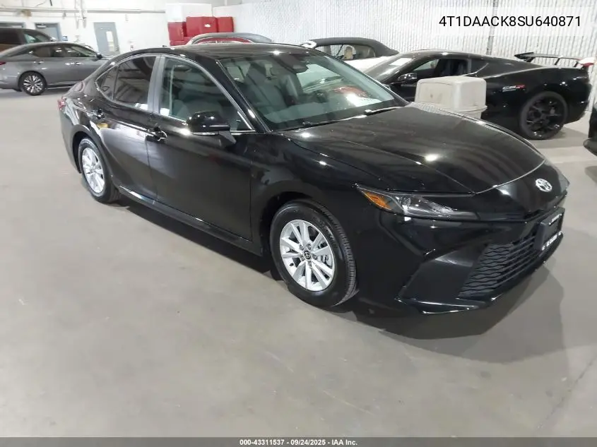 4T1DAACK8SU640871 2025 Toyota Camry Le