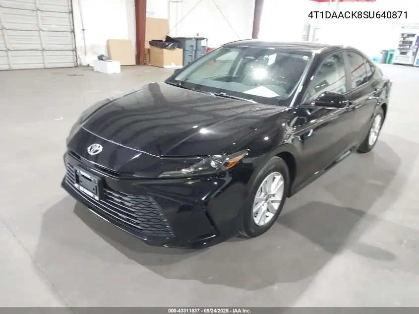 4T1DAACK8SU640871 2025 Toyota Camry Le