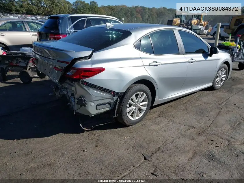 4T1DAACK3SU084372 2025 Toyota Camry Le