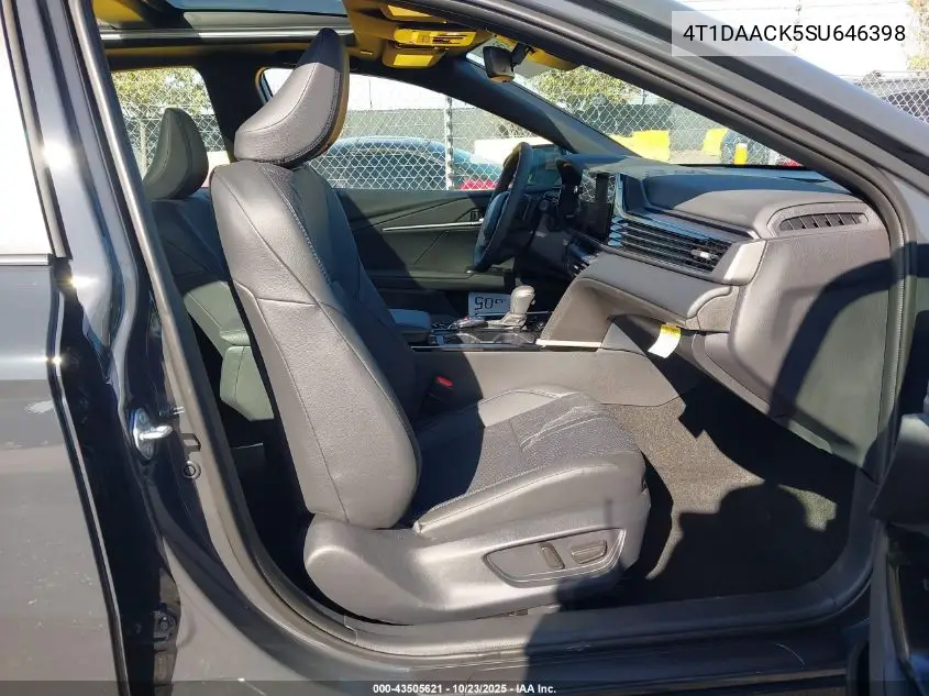 4T1DAACK5SU646398 2025 Toyota Camry Xse