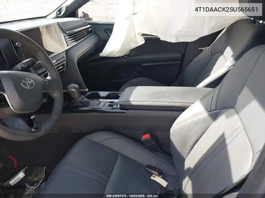 4T1DAACK2SU565651 2025 Toyota Camry Xse