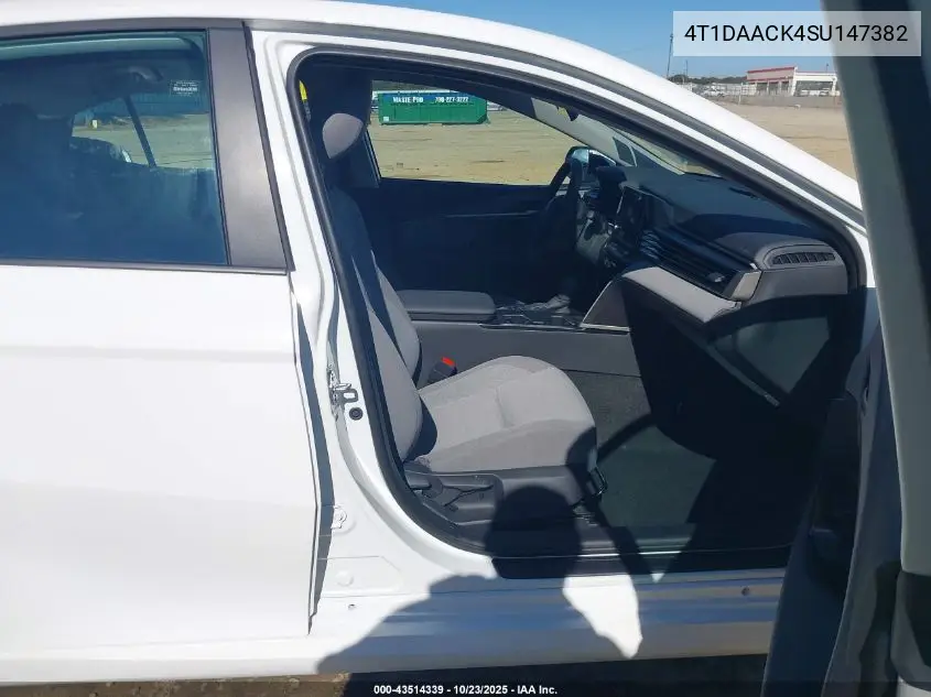 4T1DAACK4SU147382 2025 Toyota Camry Le