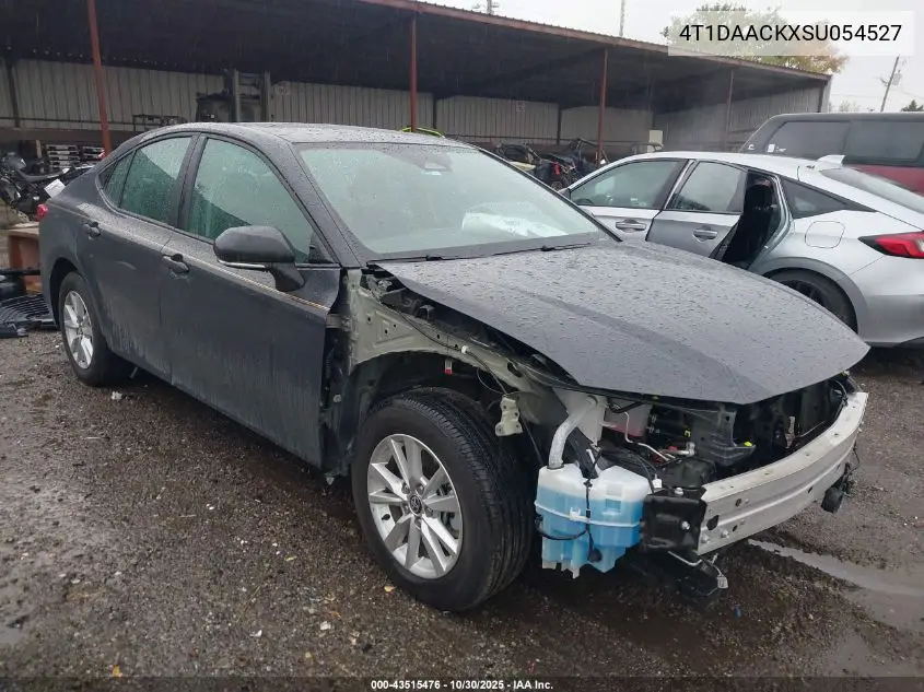 4T1DAACKXSU054527 2025 Toyota Camry Le
