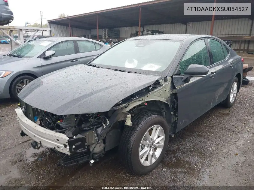 4T1DAACKXSU054527 2025 Toyota Camry Le
