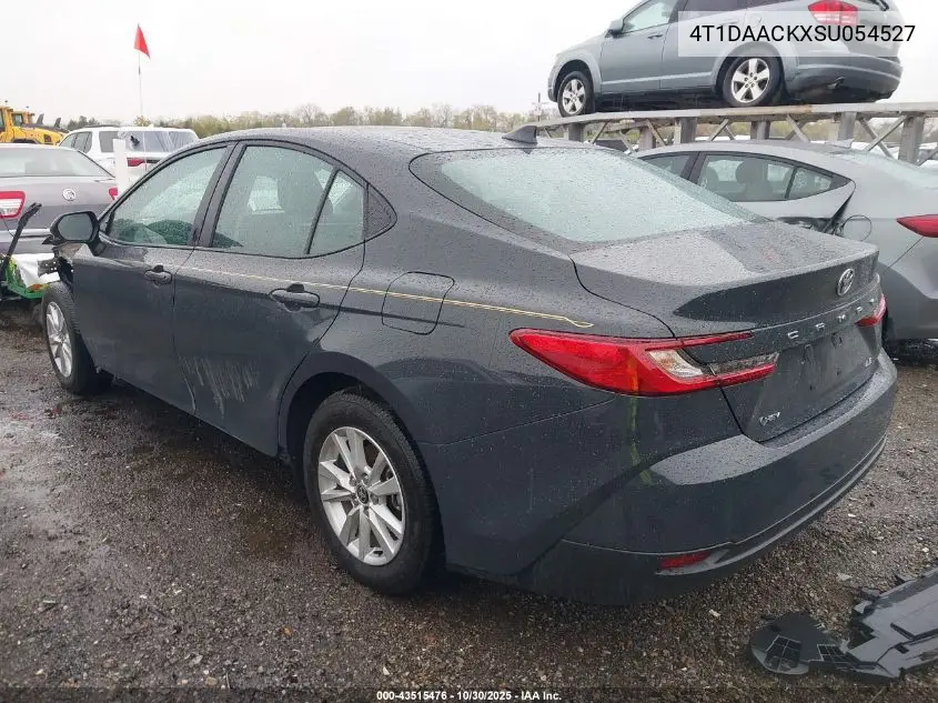 4T1DAACKXSU054527 2025 Toyota Camry Le