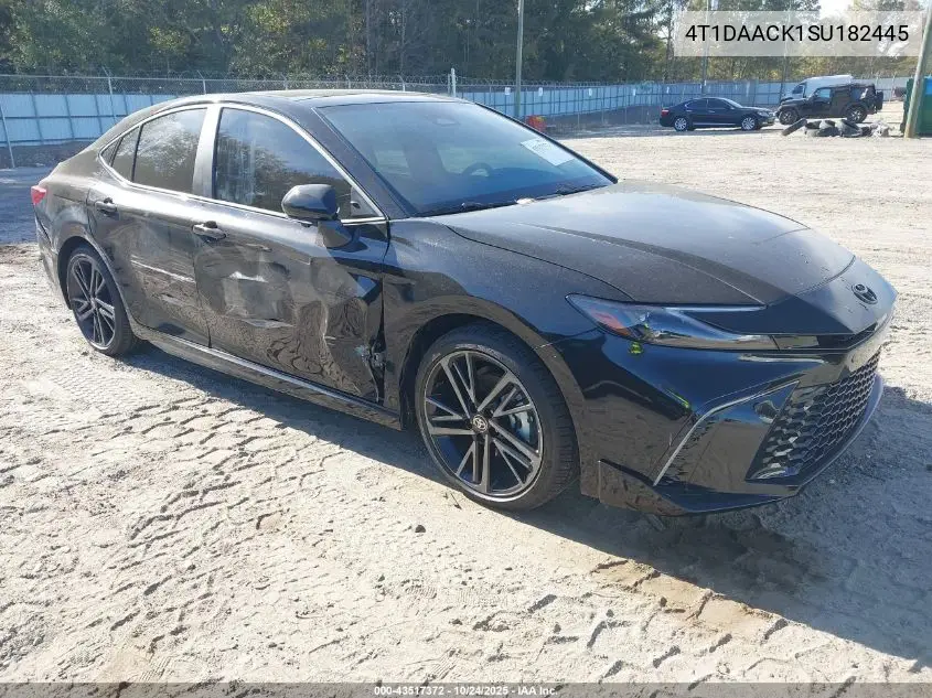4T1DAACK1SU182445 2025 Toyota Camry Xse