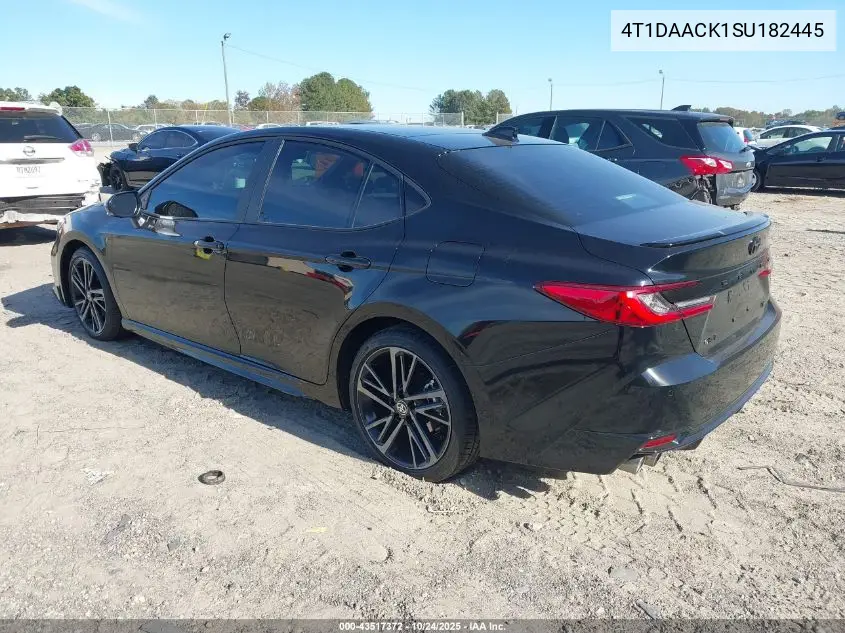 4T1DAACK1SU182445 2025 Toyota Camry Xse