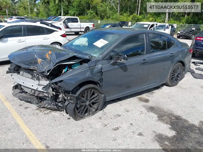 4T1DAACKXSU555577 2025 Toyota Camry Se