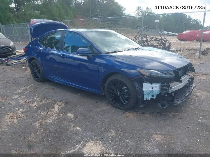 4T1DAACK7SU167285 2025 Toyota Camry Se