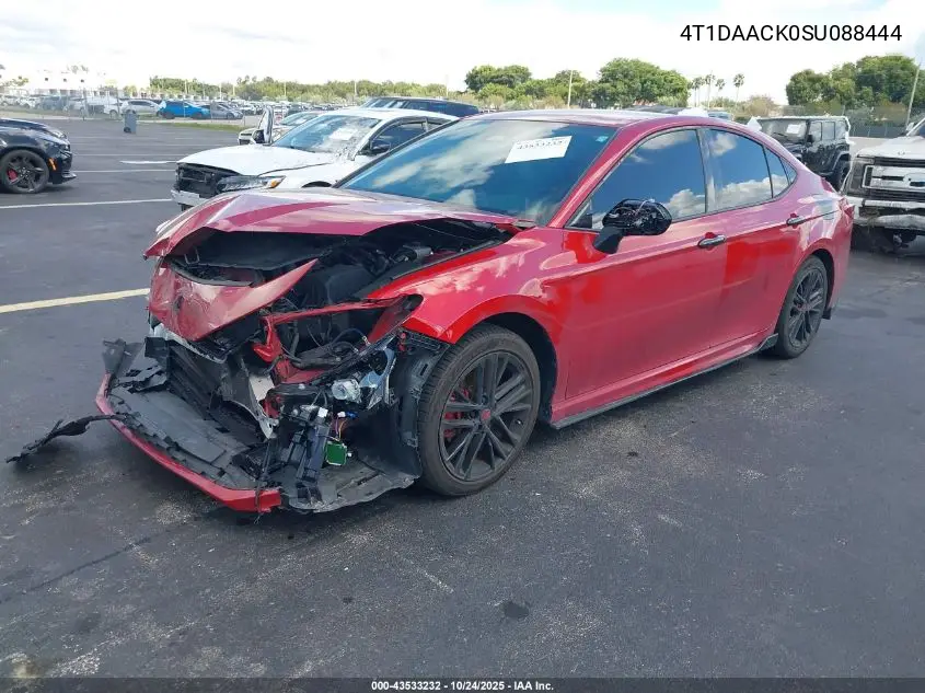 4T1DAACK0SU088444 2025 Toyota Camry Se