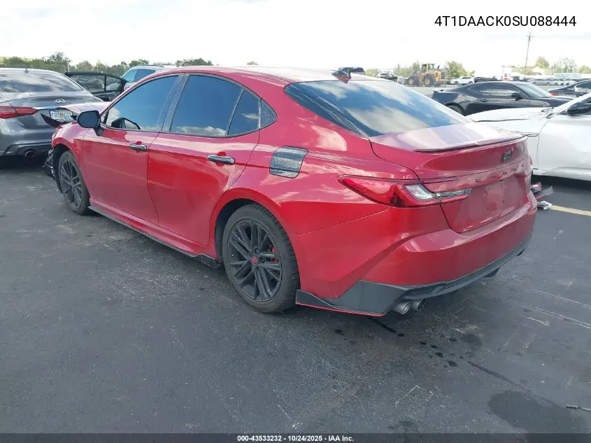 4T1DAACK0SU088444 2025 Toyota Camry Se