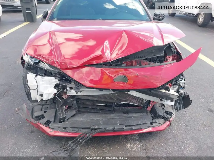 4T1DAACK0SU088444 2025 Toyota Camry Se