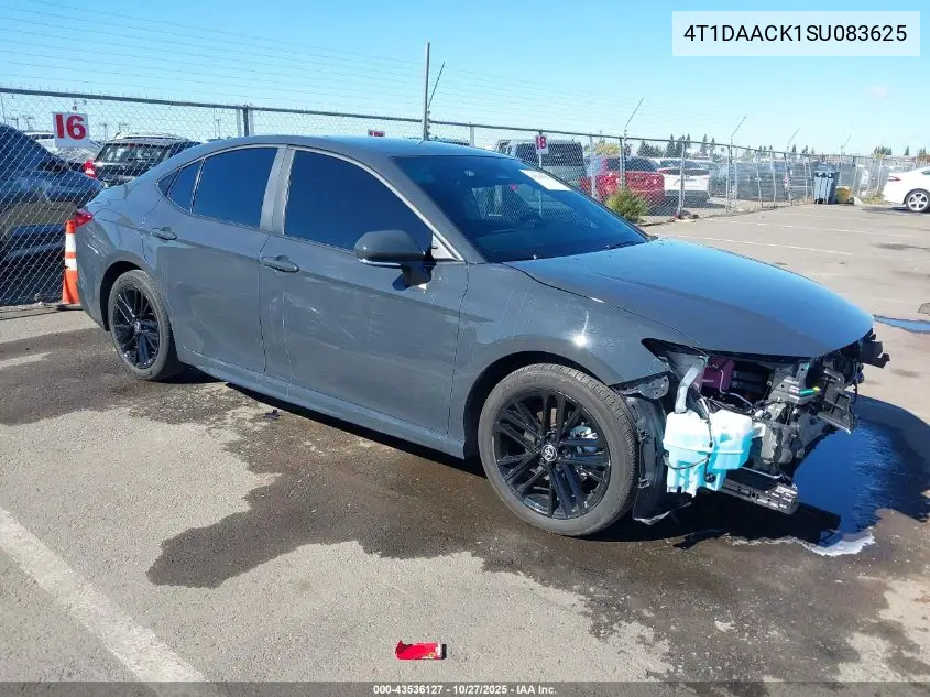 4T1DAACK1SU083625 2025 Toyota Camry Se