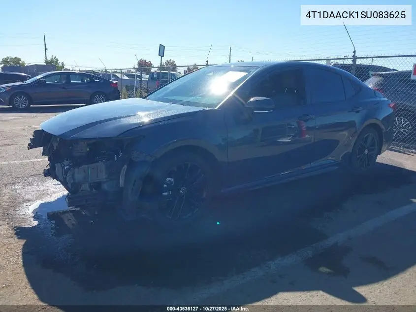 4T1DAACK1SU083625 2025 Toyota Camry Se