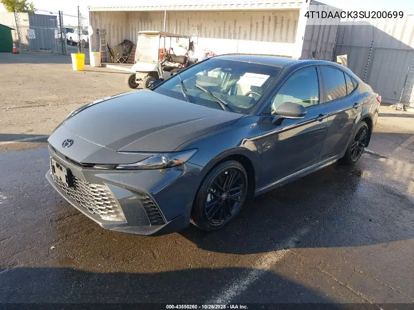 4T1DAACK3SU200699 2025 Toyota Camry Se