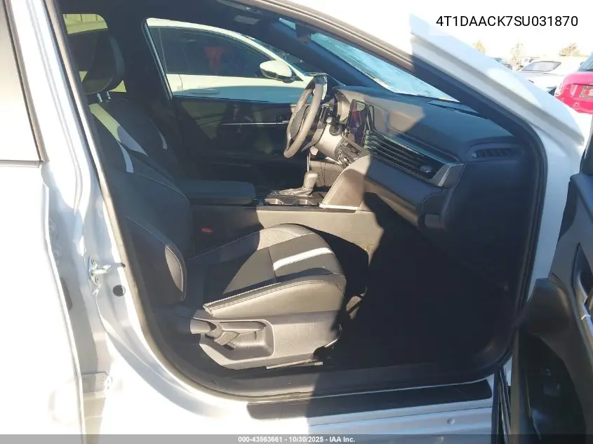 4T1DAACK7SU031870 2025 Toyota Camry Se