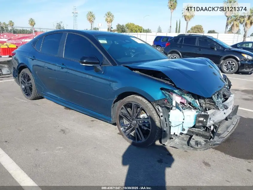 4T1DAACK7SU121374 2025 Toyota Camry Xse