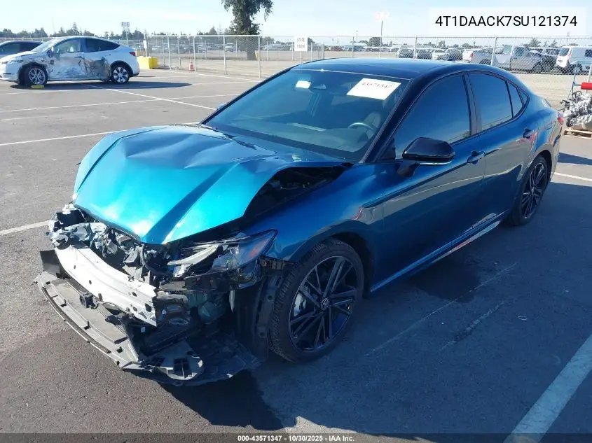 4T1DAACK7SU121374 2025 Toyota Camry Xse