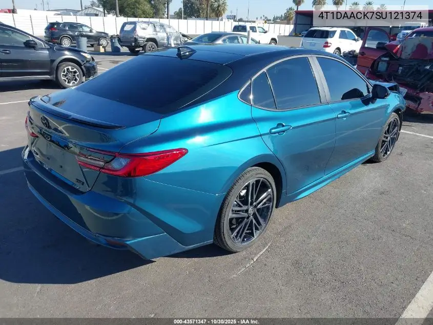 4T1DAACK7SU121374 2025 Toyota Camry Xse