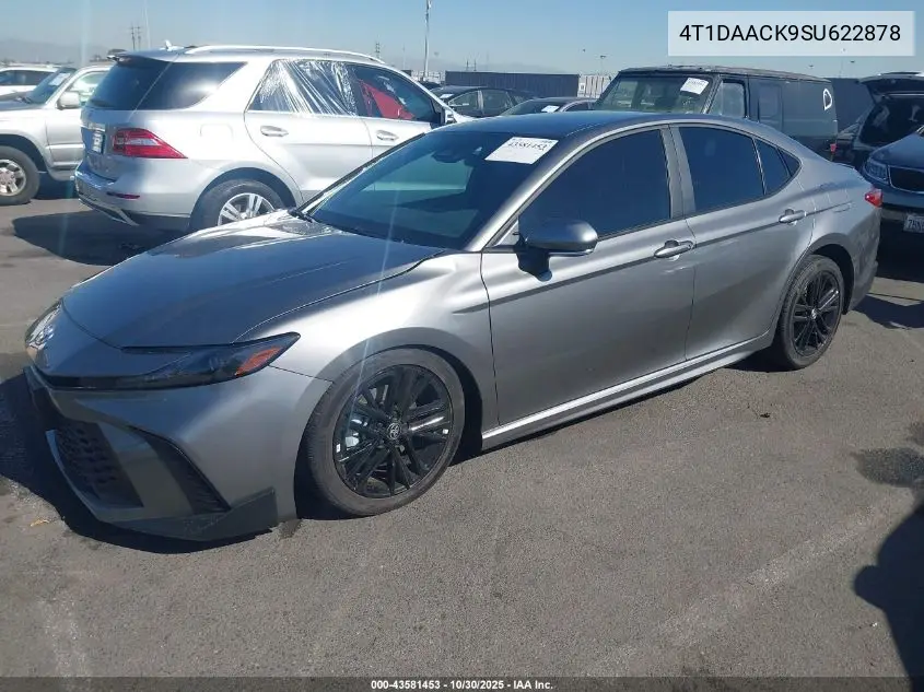 4T1DAACK9SU622878 2025 Toyota Camry Se