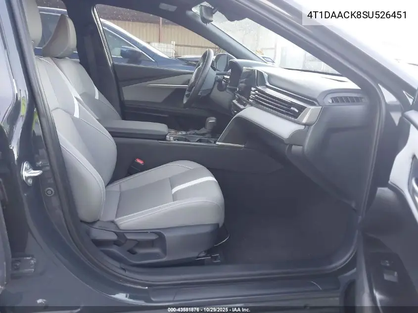 4T1DAACK8SU526451 2025 Toyota Camry Se