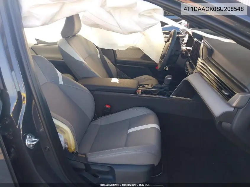 4T1DAACK0SU208548 2025 Toyota Camry Se