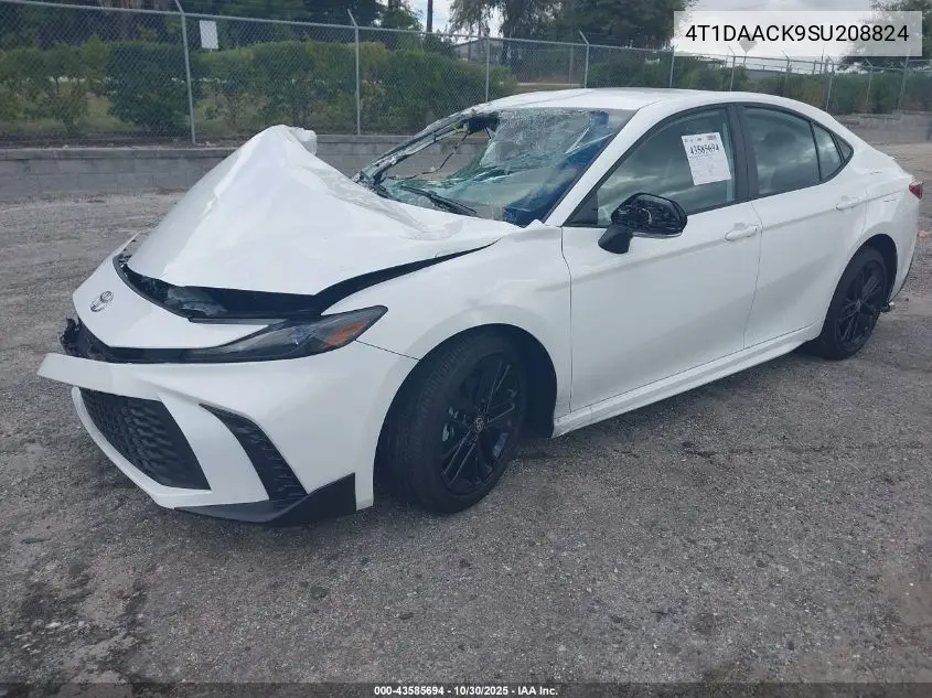 4T1DAACK9SU208824 2025 Toyota Camry Se