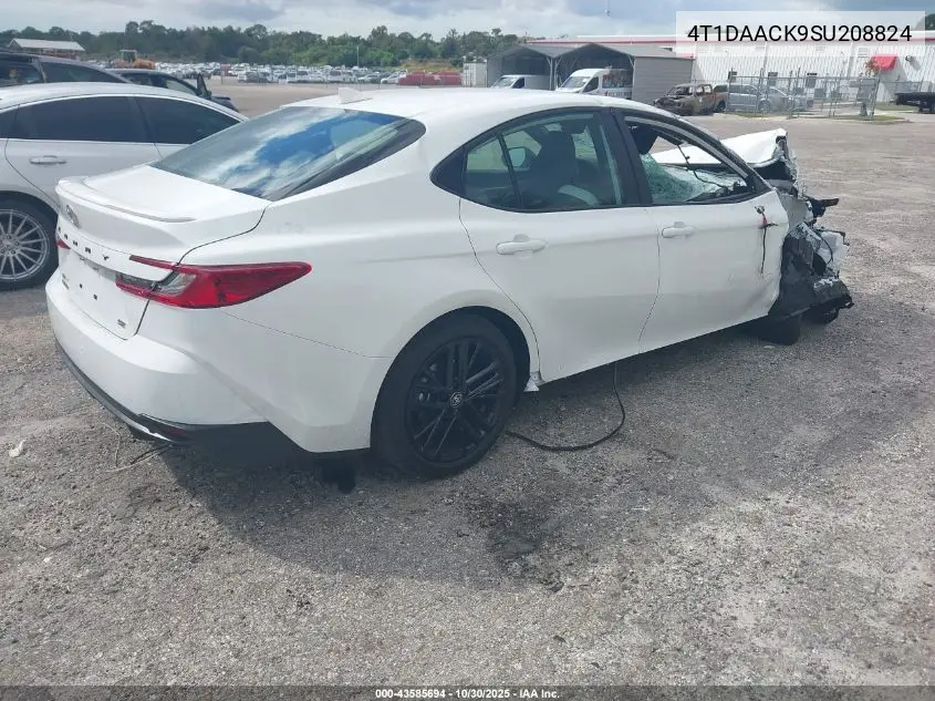 4T1DAACK9SU208824 2025 Toyota Camry Se