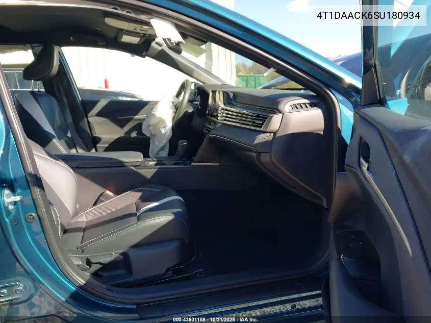4T1DAACK6SU180934 2025 Toyota Camry Se