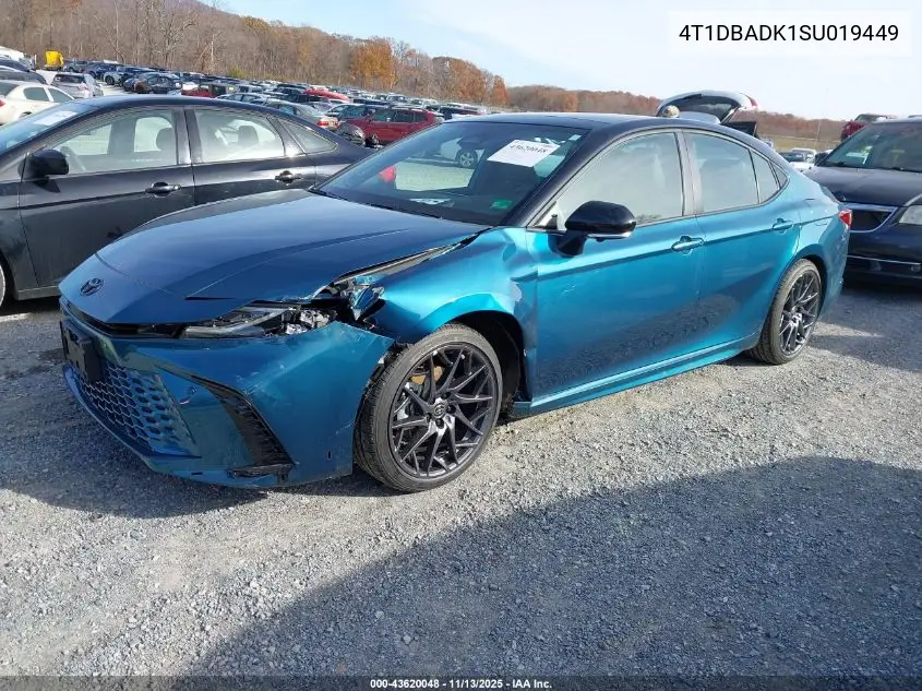 4T1DBADK1SU019449 2025 Toyota Camry Xse