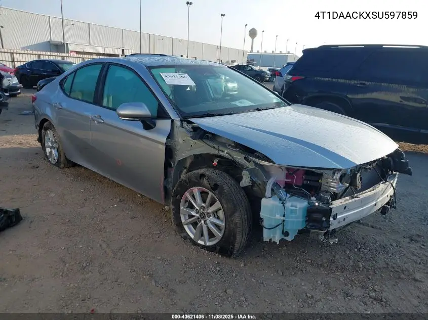 4T1DAACKXSU597859 2025 Toyota Camry Le