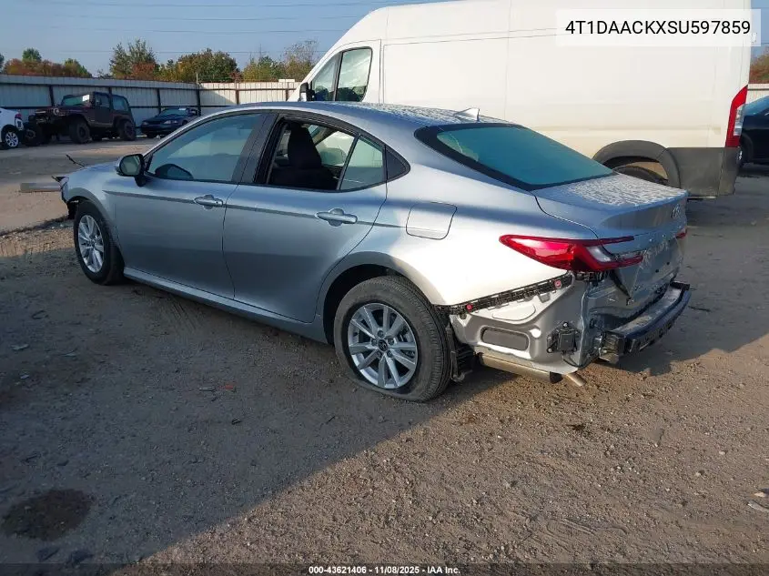 4T1DAACKXSU597859 2025 Toyota Camry Le